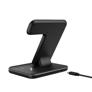 Leadingplus 2020 15w Universal 3 en 1 teléfono móvil cargador inalámbrico Qi para Iphone Smartwatch <span class=keywords><strong>Airpods</strong></span> - Product Image 5
