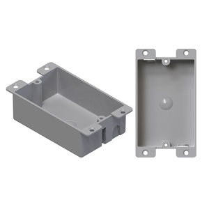 Linsheng Mỹ 8 cu. in. Một băng đảng cũ làm việc nông hộp với gắn tai 1-1/4 "D x 2-3/8" W x 3-5/8 "L - Product Image 1