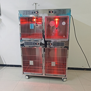 Cage de clinique vétérinaire de luxe en acier inoxydable, réutilisable, durable et écologique pour chiens – Fournisseur d'usine - Product Image 3