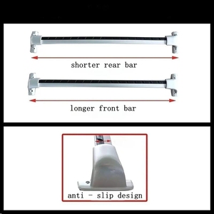 Usine directe 2022 + Infiniti QX60 Accessoires Superbe Qualité Noir Argent Toit De Voiture Barre Transversale Rack - Product Image 6