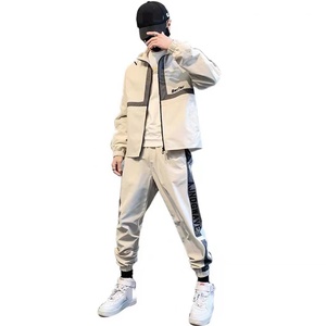 2023 tute sportive da uomo con logo personalizzato e nuovo Design in bianco per allenamento da Jogging, tuta da ginnastica da uomo - Product Image 6