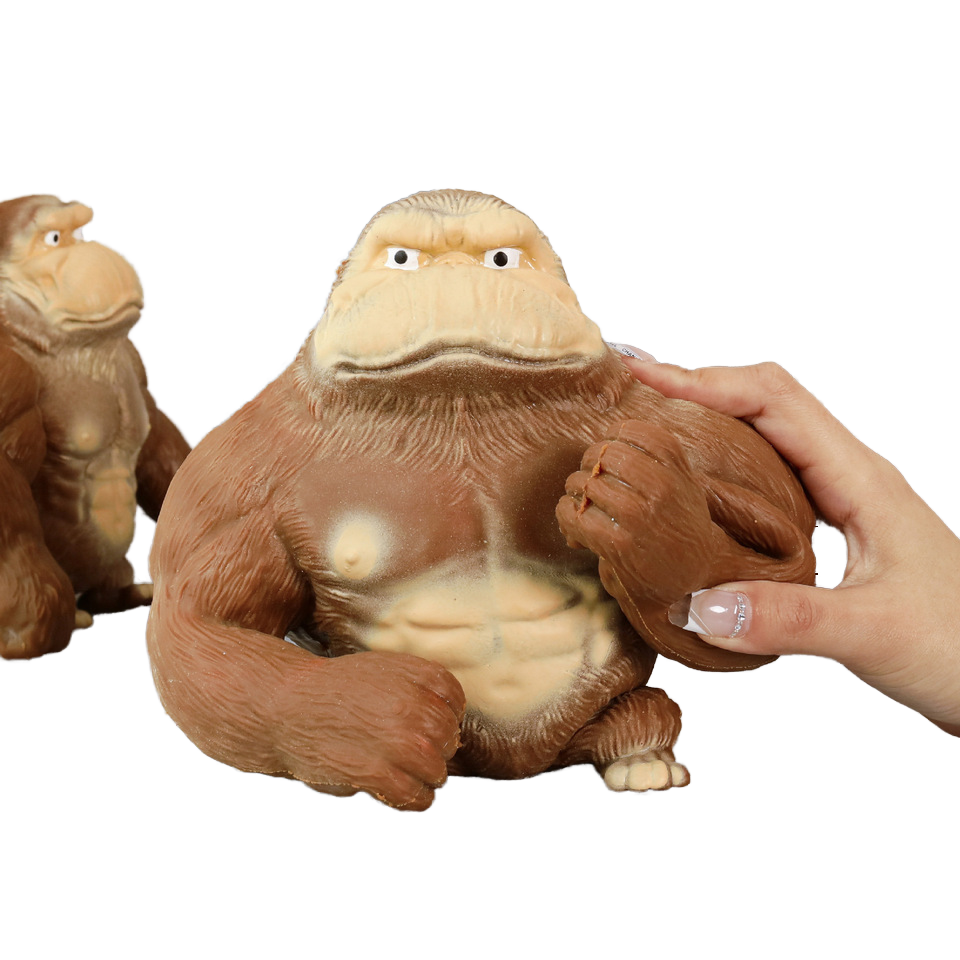 Creative Stress Relief Gorilla Toy Squeeze Toys Slow Rebound Sensory Fidget Toy