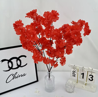 Lot de fleurs de cerisier LUYI en deux couches complètes pour diverses décorations de Noël et de remise de diplômes