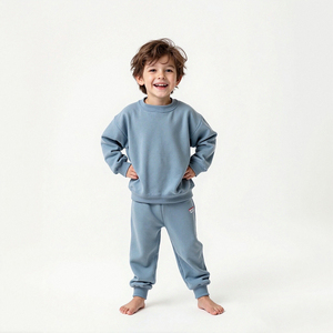 Felpa in Cotone per Bambini Hongbo / T-shirt Personalizzata per Bambini all'Ingrosso Felpa Girocollo Personalizzata per Bambini da 8 a 14 Anni - Product Image 1