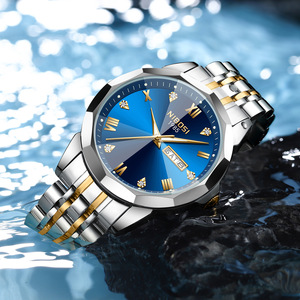 2025 Nouvelles montres de luxe: montre à quartz avec date automatique, montre d'affaires multifonctionnelle, montre résistante à l'eau - Product Image 2