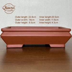 Chất Lượng Cao Yixing Tím Sands Không Tráng Men Hình Chữ Nhật Bonsai Nồi Tiện Dụng Ánh Sáng Vườn Nhà Máy Nồi Cho Nhà Sử Dụng Sàn Sử Dụng Hoa Nồi - Product Image 2