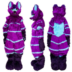 Costume <span class=keywords><strong>da</strong></span> Mascotte per Adulti per Feste di Halloween, Travestimento <span class=keywords><strong>da</strong></span> Husky Grigio, <span class=keywords><strong>Lupo</strong></span>, <span class=keywords><strong>Cane</strong></span>, Volpe, Animale Peloso, Cosplay, Vestito Elegante - Product Image 2