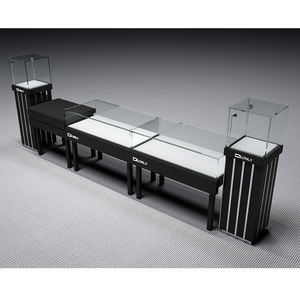 <span class=keywords><strong>Mydarb</strong></span> ตู้โชว์เครื่องประดับแก้วไม้ที่ขายดีที่สุดแบบกําหนดเอง, ตู้โชว์กระจกมือสอง OEM - Product Image 6