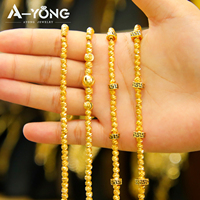 Nouveautés Mode Bracelet en perles dorées anti-ternissement Vente en gros Design luxueux Bracelet pour femmes Bijoux pour cadeau de fête