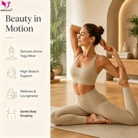 Tela de 300 g/m² con 64 % de Ácido Hialurónico y 36 % de Spandex, Tela Elástica Transpirable y Fresca para el Cuidado de la Piel, para Leggings de Yoga y Prendas Moldeadoras