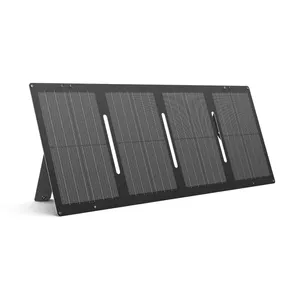 Panel Solar portátil de 60W con salida de CC de 18V, cargador Solar plegable con conectores 10 en 1, carga rápida 3,0 para exteriores