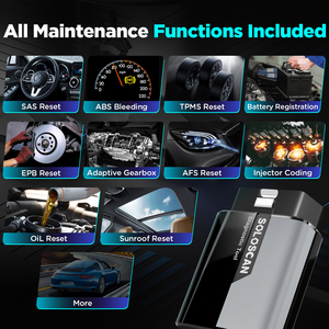 أداة تشخيص سولوسكان بي-إم-دبليو من كينج بولين، ماسح ضوئي لبرمجة وحدة التحكم الإلكترونية OBD2 للسيارات. - Product Image 6