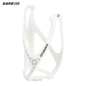 DAREVIE White Black Bicycle Water Bottle Cage MTB Road Bike Carbon Fiber Glass Fiber Bottle Cage Cycling