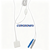 Capteur d'effort respiratoire sans ceinture CERESENSO pour nourrissons, capteur d'effort respiratoire pour la surveillance de l'apnée du sommeil (PSG), connecteur DIN de sécurité