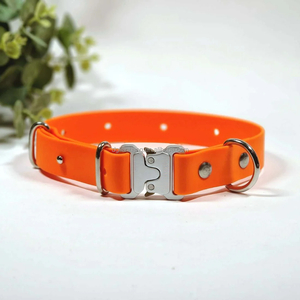 Venta al por mayor Collar de perro táctico de China Hecho de correas de poliéster patentadas con hebilla de <span class=keywords><strong>COBRA</strong></span> Patrón sólido Estilo clásico - Product Image 6