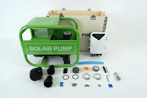 bibo Brushless Submersed <b>Solar</b> Deep Well Screw <b>Pump</b> <b>Solar</b> <b>Pump</b> System for Agriculture Irrigation - Product Image 3