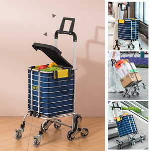 Carrello pieghevole <span class=keywords><strong>mercato</strong></span> portatile carrello per la spesa pieghevole carrello per salire le scale carrello pieghevole multifunzionale - Product Image 3
