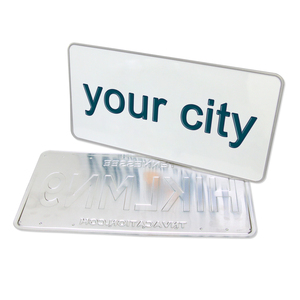 Placas de Matrícula 3D con Letras <span class=keywords><strong>para</strong></span> Autos y Motocicletas, Placas de Matrícula <span class=keywords><strong>para</strong></span> el Mercado Estadounidense - Product Image 6