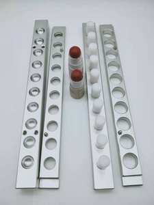カスタムコスメティックリップスティック、リップバーム、ファンデーションスティック、コンシーラー充填用金型、6/8/10/12/24/48/72個のキャビティ、鏡面研磨アルミニウム - Product Image 6