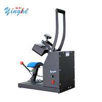 Presse à chaud électrique manuelle pour casquettes et chapeaux, 8*14cm, pour sublimation et transfert thermique, nouvelle, économique, vente directe usine