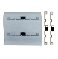 Étiquette RFID UHF en papier PET transparent pour pare-brise de véhicule, phare, camions, autorisation d'accès