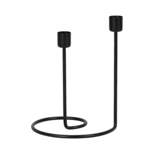 Portacandele conici in metallo con design a spirale per decorazioni da tavolo, ufficio e mensola - Product Image 5
