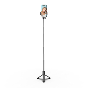 H1 1 Meter dài Selfie Stick với điều khiển từ xa có thể gập lại tính năng cho selfiestick tongsis - Product Image 1