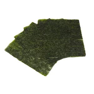 Seasoned and Dried Full Reduction Manufacturer's Yaki Sushi Nori Crispy Seaweed for Wrapping Sushi Available in Supermarkets