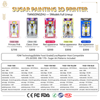 Imprimante alimentaire 3D, imprimante à chocolat, imprimante à bonbons 3D, machine à art sucré DIY, machine à biscuits et desserts intelligente pour la maison, les fêtes d'enfants, les cadeaux