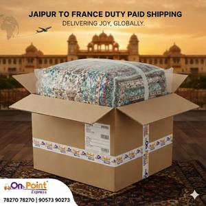 Servicio de Envío de Productos desde Jaipur a Francia, Tarifa Económica, Impuestos Pagados, Entrega Aérea, Seguro, Soporte 24/7 para el Comprador - Product Image 2