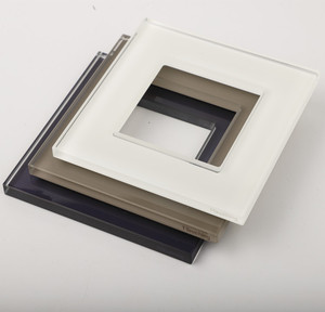 sight glass for furnace tempered glass door Locking Switch Plate Covers China 4mm Tempered Glass for Switch <b>Frame</b> - Product Image 4