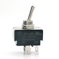 Interrupteur à bascule SPST DPST 10A 250VAC 2 broches 6 broches On-off/on-on/on-off-on 3 positions 6 broches Interrupteur momentané DPDT Bakélite Instruments