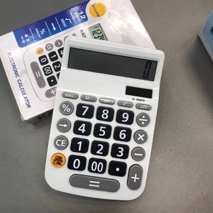 Pin 12 chữ số hiện đại hoặc năng lượng mặt trời phím lớn Máy tính khoa học - Product Image 5