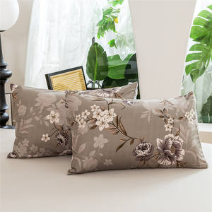 Commercio all'ingrosso 1800 filo di lusso egiziano microfibra lenzuolo stampato floreale Super morbido profondo tasca 4 pezzi Home Hotel - Product Image 2