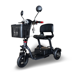 Bicicletta Elettrica Pieghevole a Tre Ruote con Display LCD, Sedile Antiscivolo e Manubrio Ripiegabile, Ideale per Campus e Parchi - Product Image 1