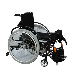 Kursi roda berdiri 리프트 접이식 높이 조절 좌석 장애인 수동 서 상승 서 서 서 휠체어