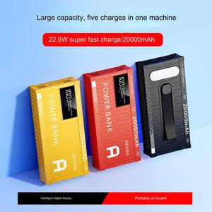 สินค้าใหม่ปี 2025 พาวเวอร์แบงค์ PD 22.5W ชาร์จเร็ว ความจุ 30000mah พกพาสะดวก มาตรฐาน RoHS  สถานีพลังงานสำรอง 20000mah - Product Image 6