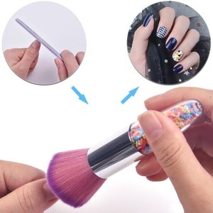 Herramienta Profesional <span class=keywords><strong>para</strong></span> Arte <span class=keywords><strong>de</strong></span> Uñas, Cepillo <span class=keywords><strong>de</strong></span> Nailon con Mango Colorido <span class=keywords><strong>para</strong></span> Limpiar Polvo <span class=keywords><strong>de</strong></span> Uñas Acrílicas y <span class=keywords><strong>de</strong></span> Gel - Product Image 4