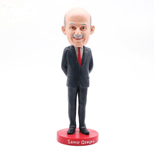 ฟิกเกอร์เรซิ่นแบบหัวโยก วาลิด จูมบลัตต์ ซามีร์ กาเกีย บุคคลดังที่มีความสร้างสรรค์ - Product Image 6