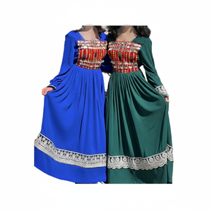 2025 Premium Quality Afghan <b>Long</b> Sleeves Maxi Style Afghan KUCHI <b>DRESSES</b> in Low Price And Low MOQ TOP trending <b>Dresses</b> - Product Image 1