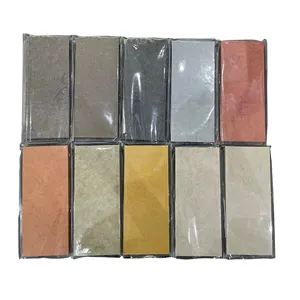 Inorganic Mineral colorant pressed fiber cement sheet for Wall cladding