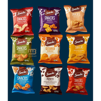 Sacs d'emballage personnalisés en plastique imprimé pour chips de plantain et de pomme de terre, vente en gros, sacs personnalisés en aluminium pour chips de maïs et de banane