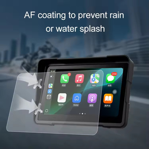 בלעדי למסך ניווט לאופנוע <span class=keywords><strong>BMW</strong></span> בגודל 6-7 אינץ' עמיד למים בתקן IP67: קארפליי, אנדרואיד אוטו, DVR, נגד גניבה והתקנה קלה - Product Image 4