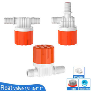 高效1/2英寸、3/4英寸、1英寸液压浮球水位控制阀PA66尼龙/ABS塑料直动式OEM；储罐塔水池 - Product Image 1