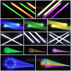 Mini Testa Mobile Beam 14R 295W con Effetto Anello per DJ Discoteca e Palco, Mini Testa Mobile Beam 295W per Concerti, Lyre Beam 295 a 3 Prismi - Product Image 4