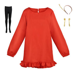 <span class=keywords><strong>Disfraz</strong></span> de Cosplay de la Personaje Femenina Blair del Anime Spy Joelle's Daily Red Dress - Product Image 1