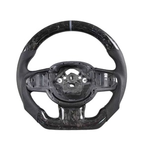 Volant en cuir personnalisé en fibre de carbone forgée pour <span class=keywords><strong>Volvo</strong></span> XC70 XC90 XC60 XC40 S90 S60 2018 2019 2020 <span class=keywords><strong>2021</strong></span> 2022 2023 2024 2025 - Product Image 4