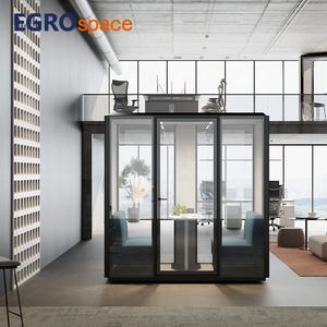 EGROspace Mobil Taşınabilir Çalışma Alanı Kabini Ses Geçirmez Toplantı Modüler Gizlilik Resepsiyon Kabini Ofis Podu - Product Image 2