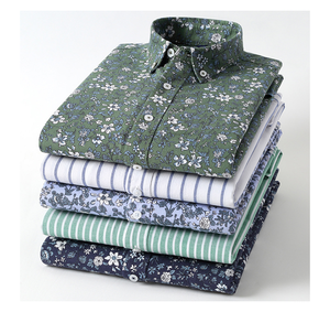 <span class=keywords><strong>Chemise</strong></span> décontractée en coton pour homme, facile à <span class=keywords><strong>repasser</strong></span>, impression personnalisée, évacuation de l'humidité, idéale pour les fêtes à la plage - Product Image 6