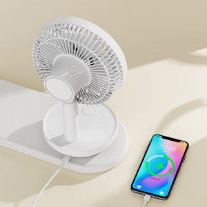 Mini ventilateur USB avec 3 vitesses, ventilateur de bureau portable rechargeable pour le camping, ventilateur de table pour la maison, l'hôtel, le garage, OEM ODM - Product Image 3